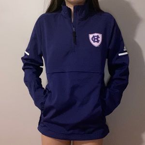 Adidas College of the Holy Cross Windbreaker